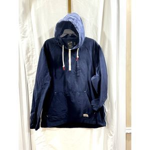 CPO Men's Zipper Hoodie Blue Size XL